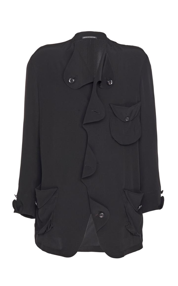 Yohji Yamamoto Round Flap Jacket