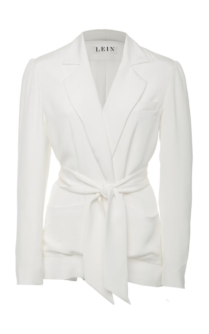 Lein Chalk Eternal City Crepe Jacket