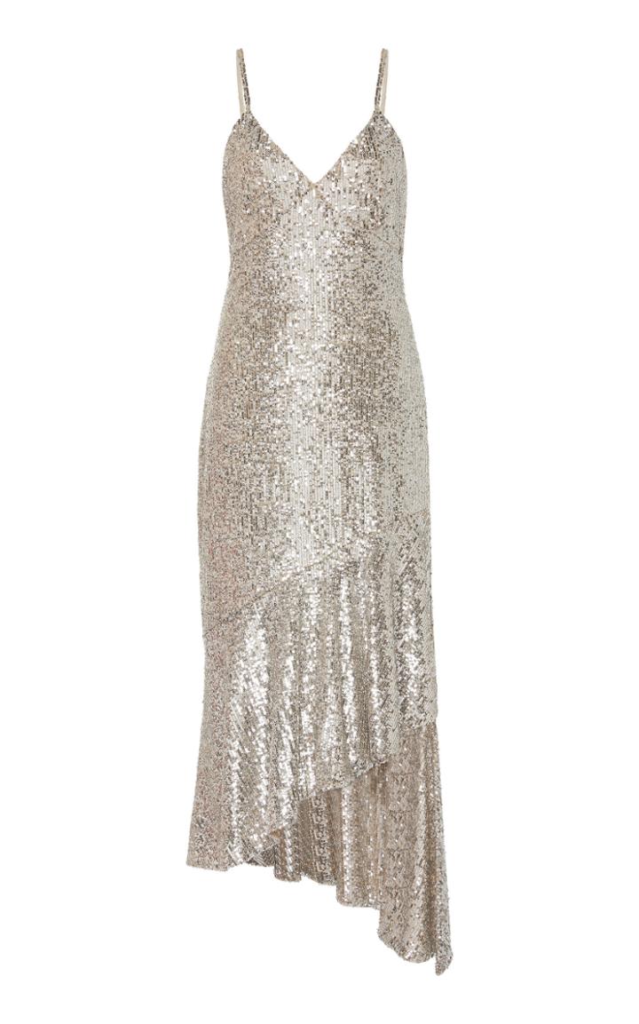 Semsem Sequined Midi Dress