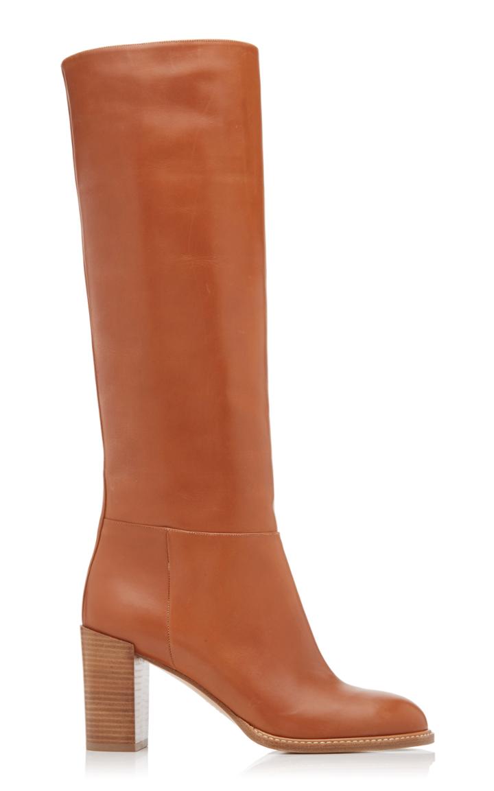 Gabriela Hearst Bocca Smooth Leather Boots