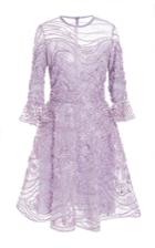 Elie Saab Three Quarter Length Sleeve Cocktail Dress