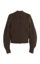 Low Classic Ribbed Knit Cardigan