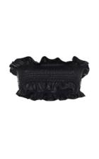 Marni Leather Bandeau Top