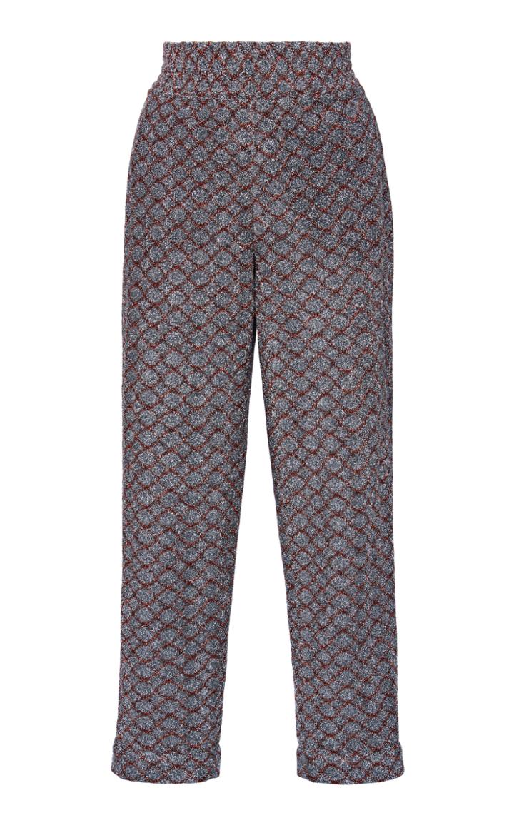 Moda Operandi Missoni Printed Gabardine Straight-leg Pants