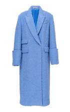 Emilia Wickstead Maxine Oversized Virgin Wool Gabardine Coat