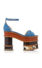 Gabriela Hearst Charlie Denim Sandal