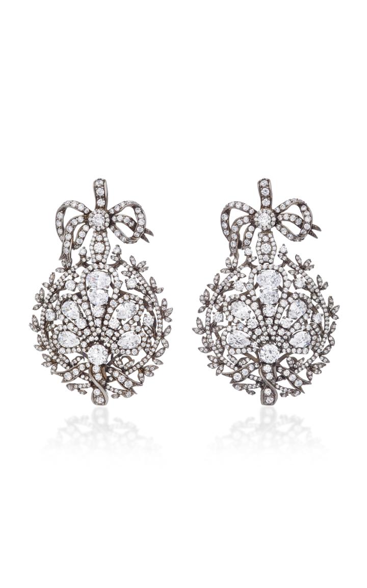 Anabela Chan 18k Black Gold Mirage Diamond Earrings