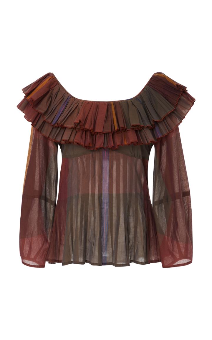 Sea Mallorca Ruffle Top