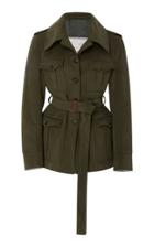 Giuliva Heritage Collection Sahariana Belted Cotton-twill Jacket Size: