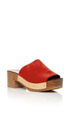 Rosetta Getty Suede Clog