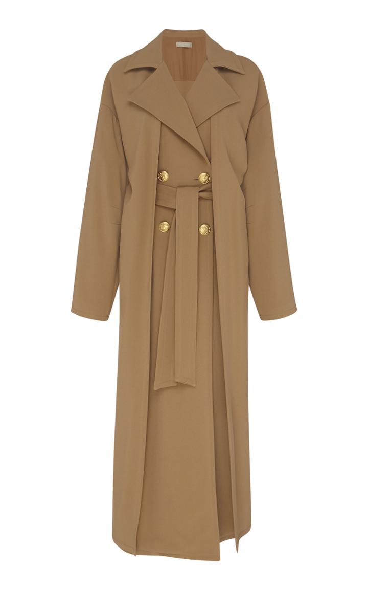 Elie Saab Elongated Trench Coat