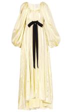 Moda Operandi Erdem Ozella Tie-waist Balloon Sleeve Gown