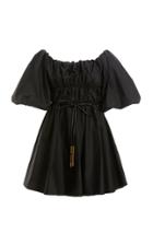 Ellery Freedom Puff-sleeve Off-the-shoulder Cotton Mini Dress