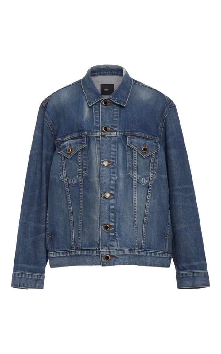 Khaite Cate Oversized Denim Jacket