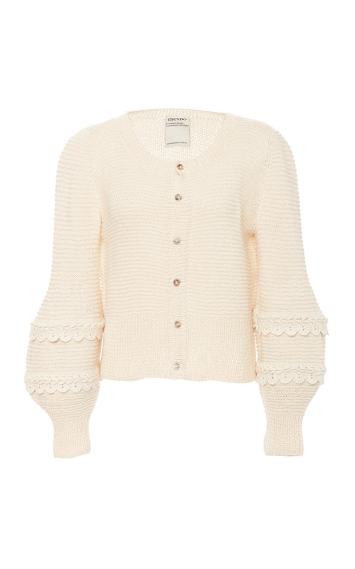 Moda Operandi Escvdo Loro Crochet Top Size: S