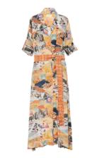 Moda Operandi Chufy Moray Chiffon Shirt Dress Size: S