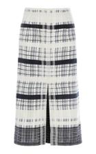 Rahul Mishra Multi Picking Slit Skirt