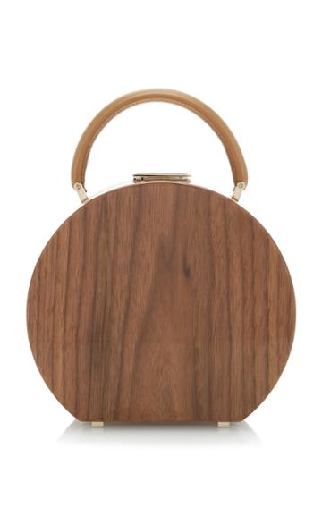 Buwood Bumi18 Walnut Wood Top Handle Bag