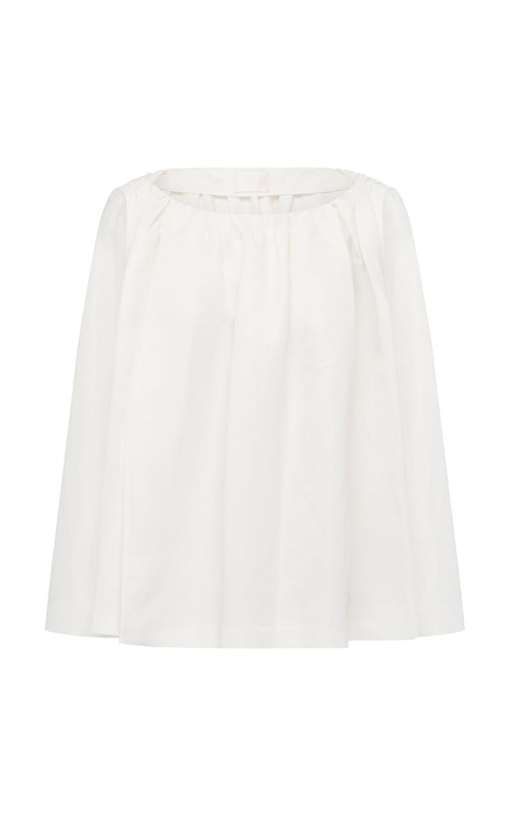 Moda Operandi Harris Tapper Ines Silk-cotton Blouse