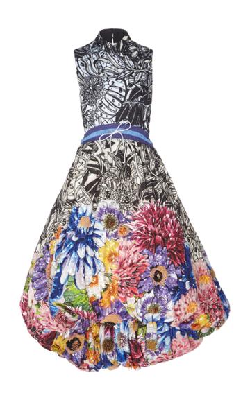 Mary Katrantzou Blossom Embroidered Dress