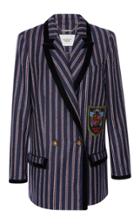 Maison Pre Striped Crest Blazer