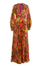 Moda Operandi Andrew Gn Printed Silk Gown