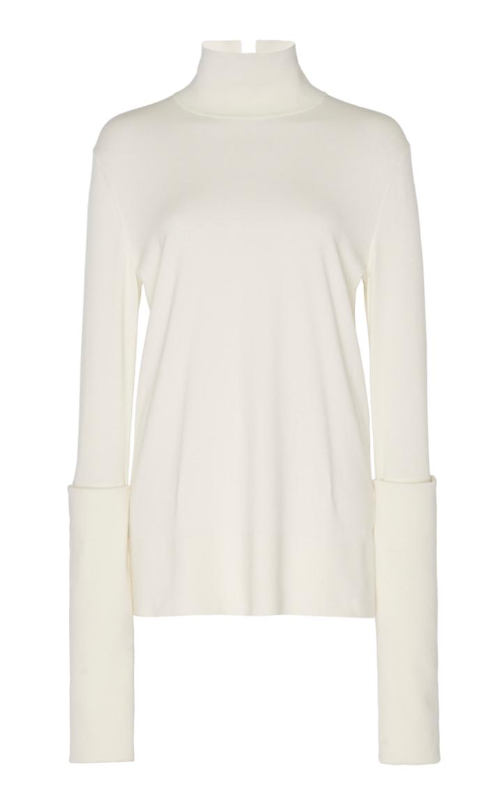 Cyclas Mock Neck Jersey Pullover