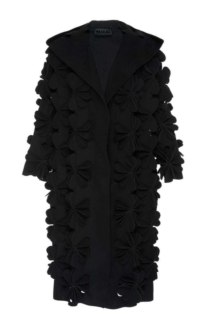 Paskal Floral Applique Coat