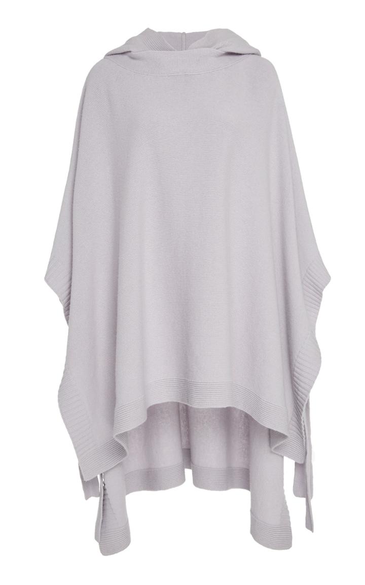Rosetta Getty Draped Wool-blend Poncho