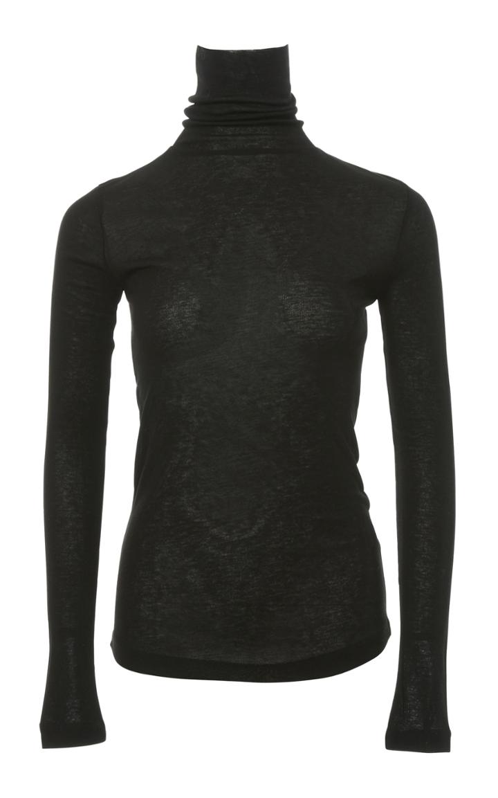 Moda Operandi Lvir Jersey Turtleneck Sweater