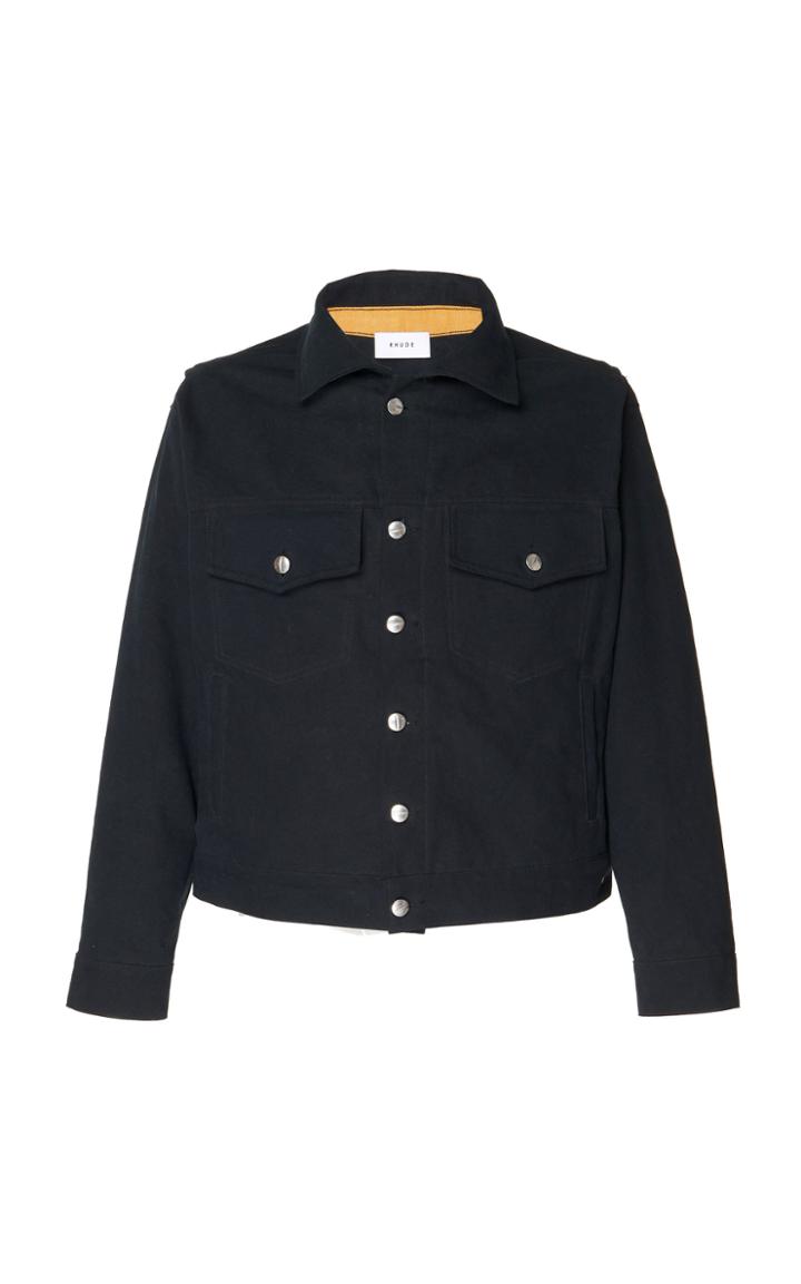 Rhude Canvas Vintage Trucker Jacket