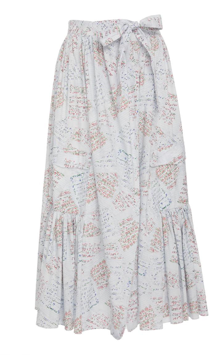 Jonathan Cohen The Denise Cotton Wrap Skirt