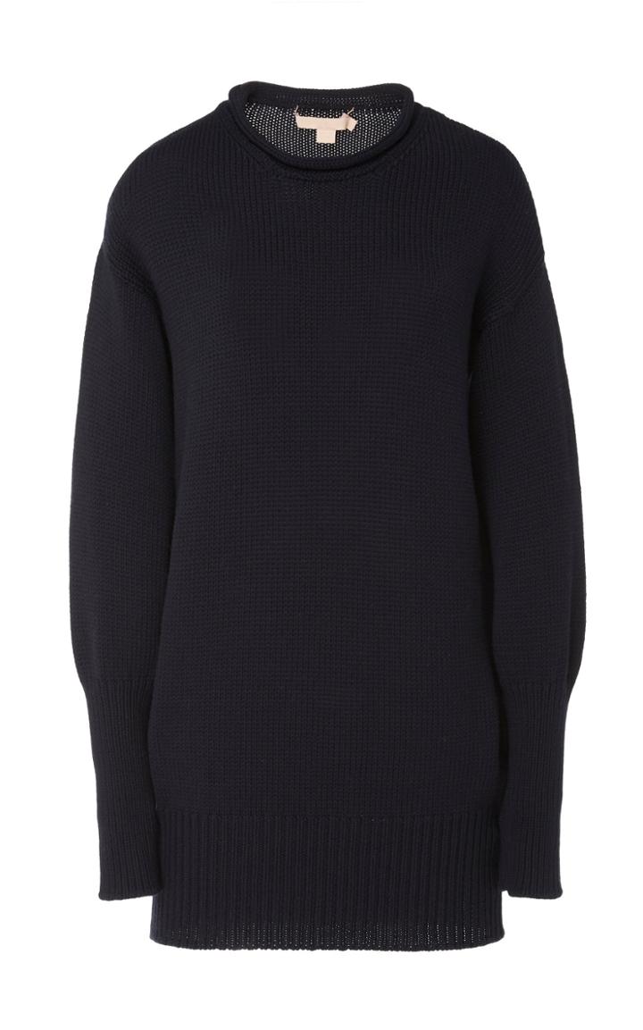 Brock Collection Oversized Wool Sweater Dress