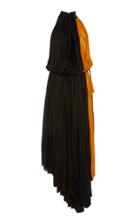 Proenza Schouler Pleated Two-tone Jersey Gown