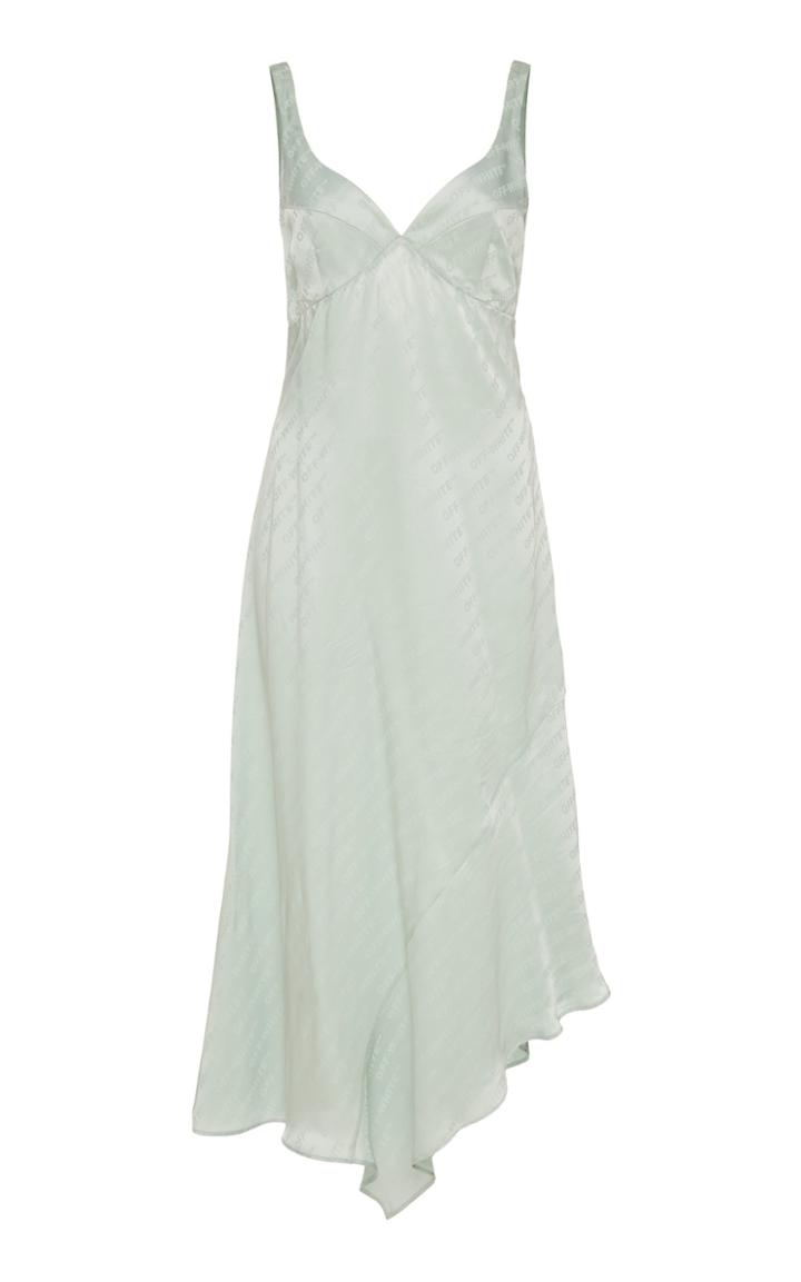 Off-white C/o Virgil Abloh Logo Love Midi Dress