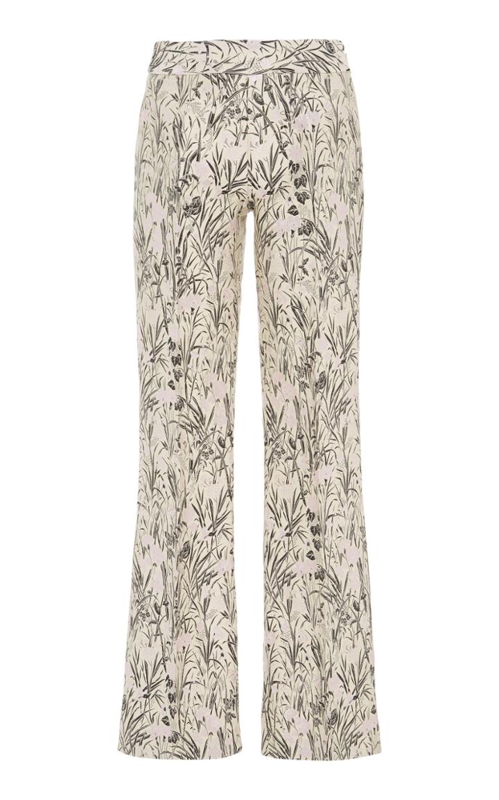 Giambattista Valli Jacquard Cropped Pants