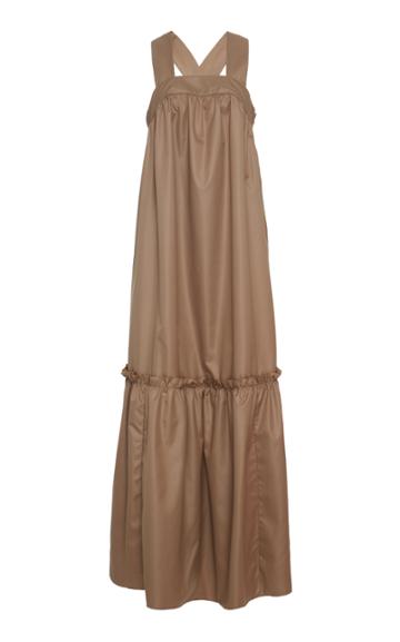 Amber Sakai Cross Back Maxi Dress