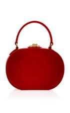 Mark Cross Small Gianna Leather Oval Bag