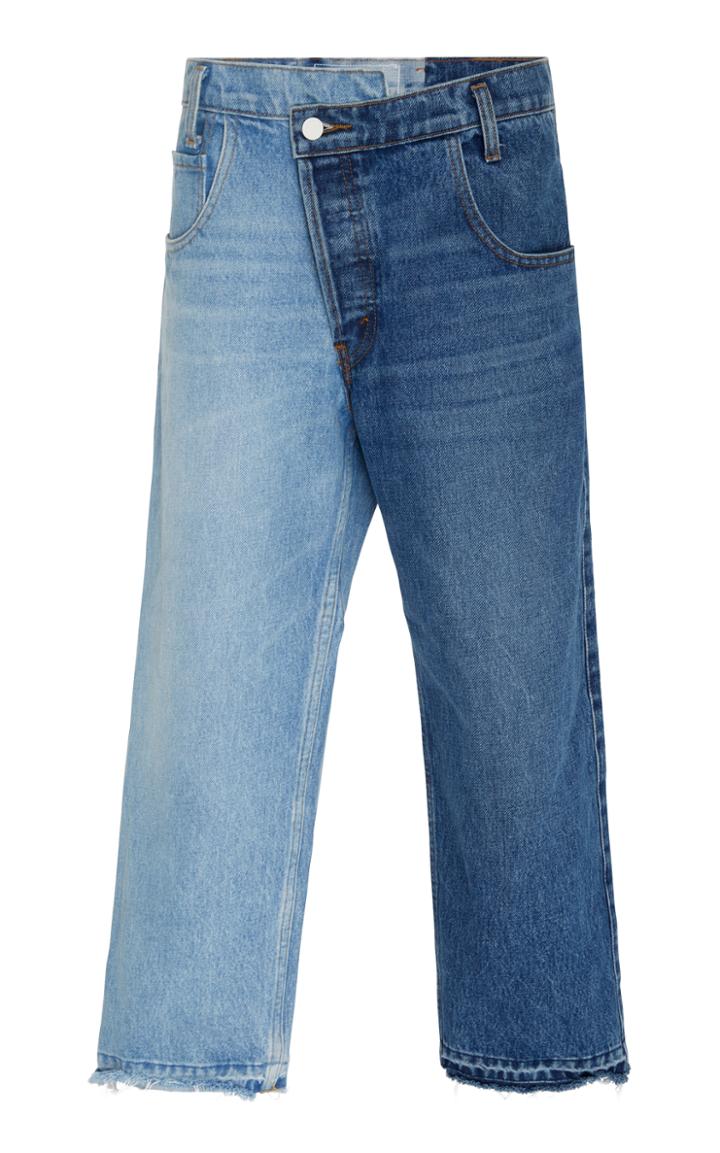 Monse Split Wash Cropped Jean