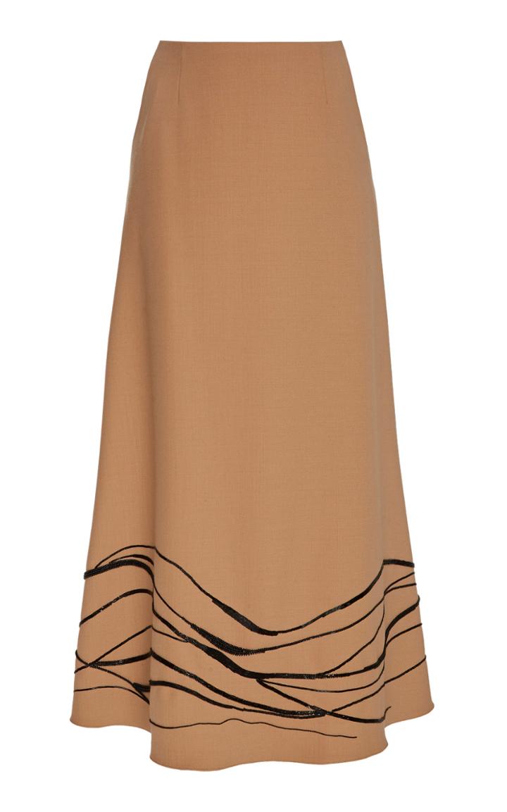 Noon By Noor Venice Classic A-line Midi Skirt