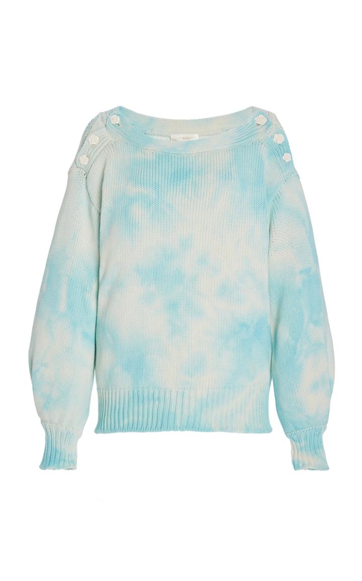 Moda Operandi Loveshackfancy Gallatin Cotton-blend Sweater