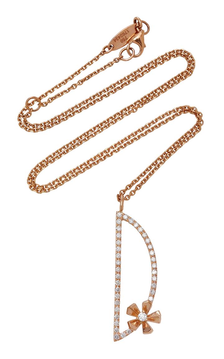 Mimi So Custom Type Floral Charm Pendant Necklace