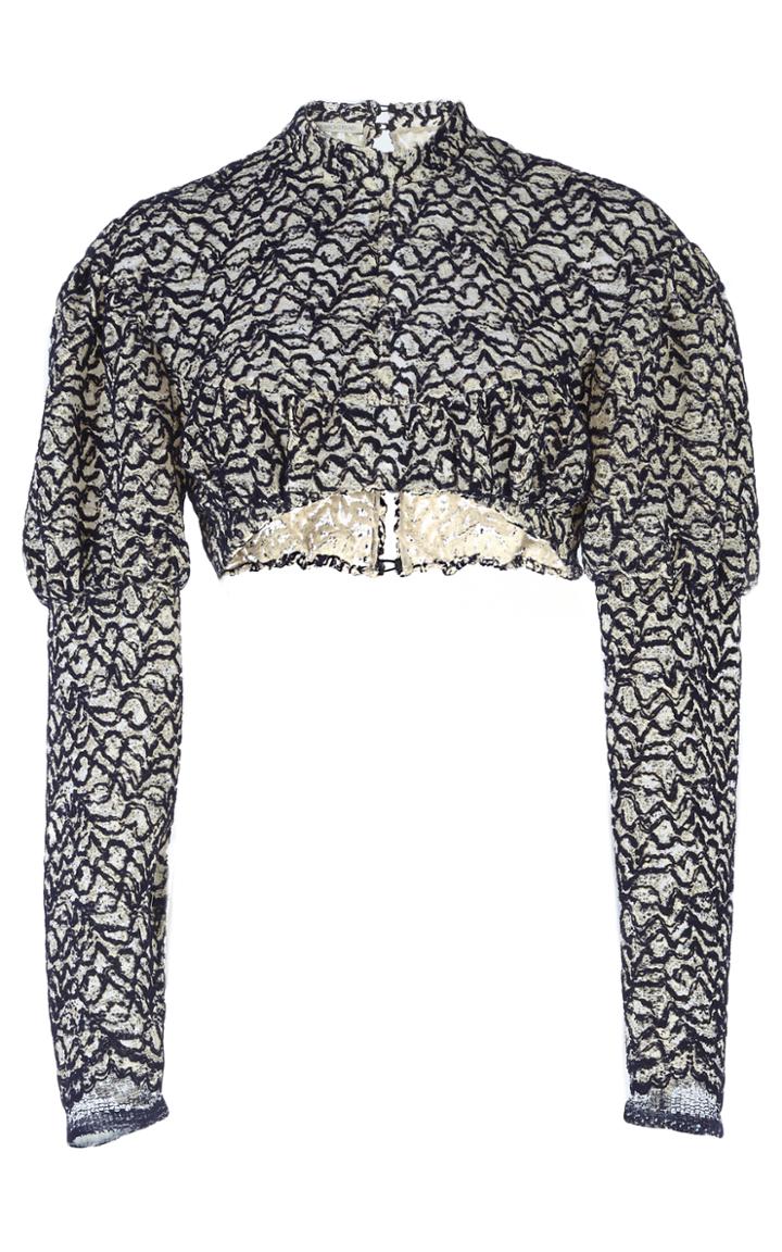 Emilia Wickstead Rebecca Crop Top
