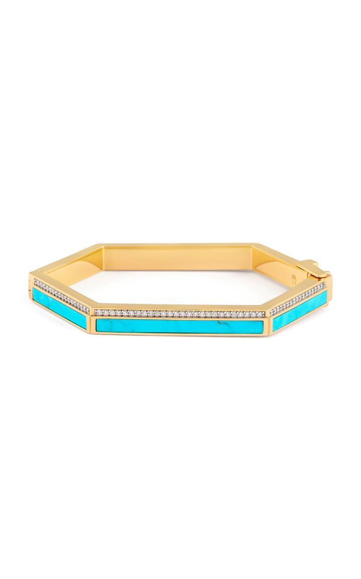 Moda Operandi Emily P. Wheeler 18k Yellow Gold Hexagon Bracelet