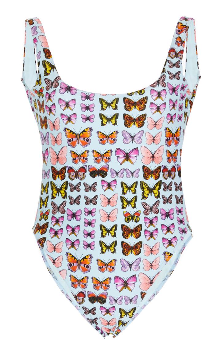 Versace Butterfly Printed Swimsuit