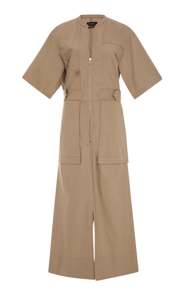 Isabel Marant Toby Front-zip Midi Dress