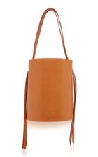 Mansur Gavriel Fringed Leather Bucket Bag