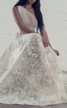 Adam Zohar Lena One Shoulder Gown