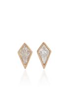 Eva Fehren Ezzat 18k White Gold And Diamond Earrings