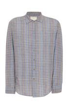 Tempus Now Plaid Cotton Button-up Shirt